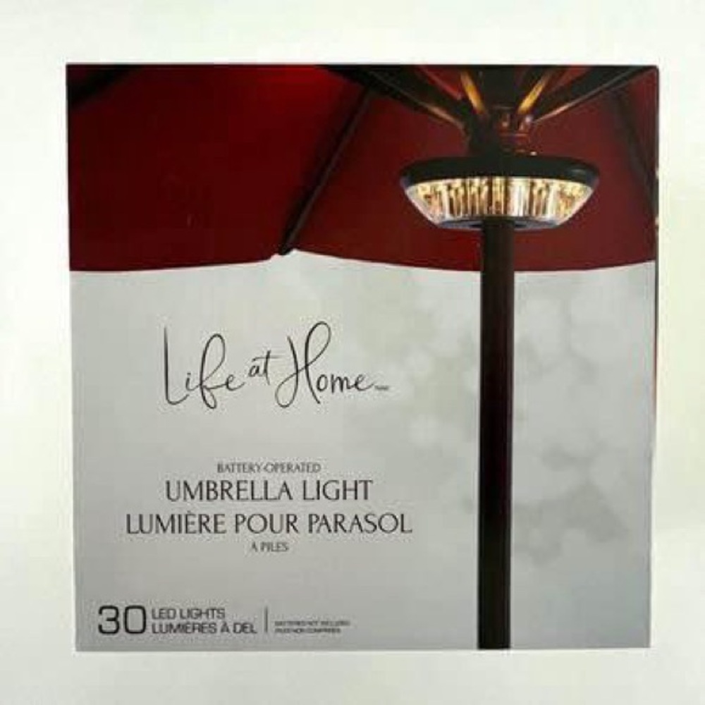 New in Box Battery Operated Umbrella Light